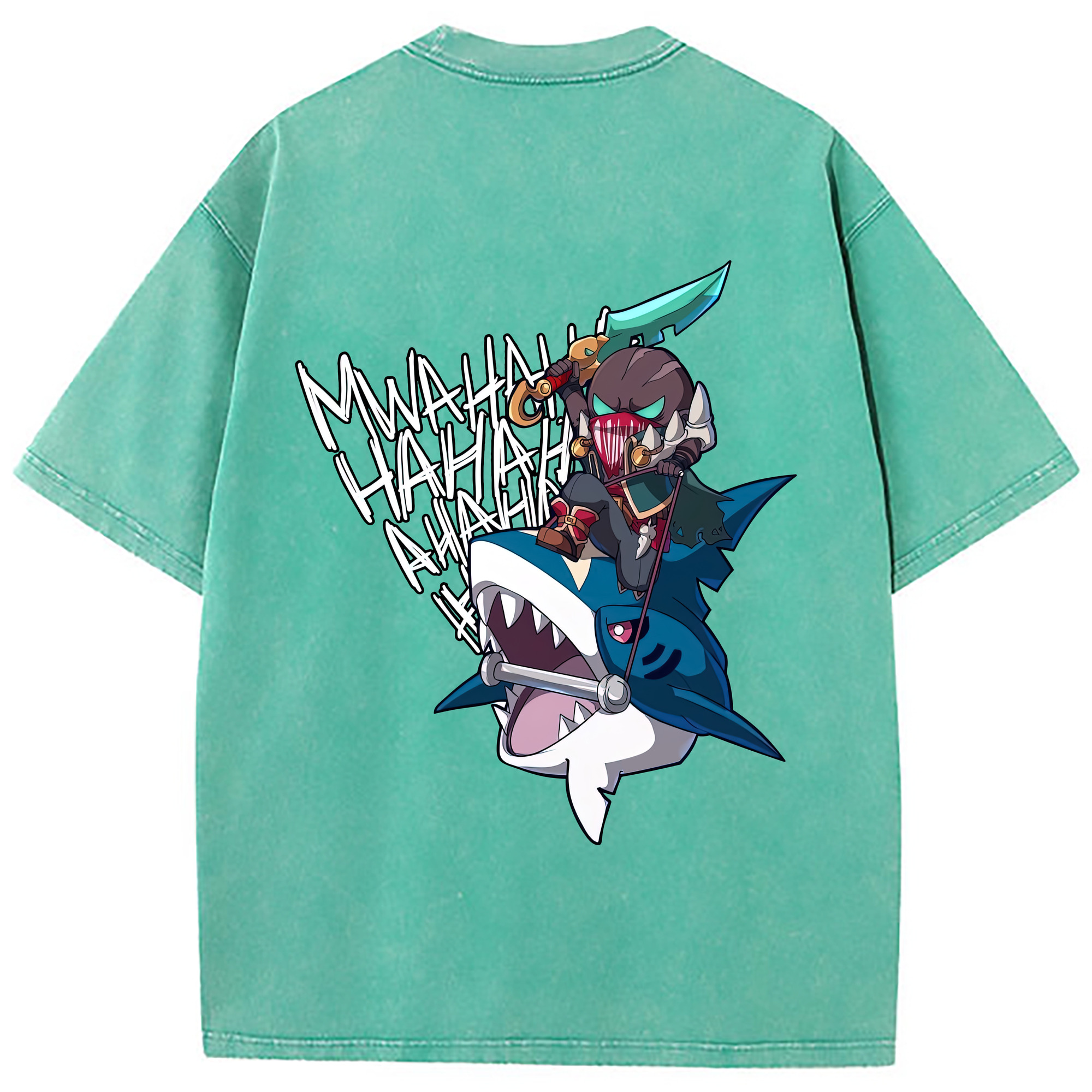 （画像用） リーグ・オブ・レジェンド League of Legends LOL 綿100% ヴィンテージ風 半袖Tシャツ（背面プリント）